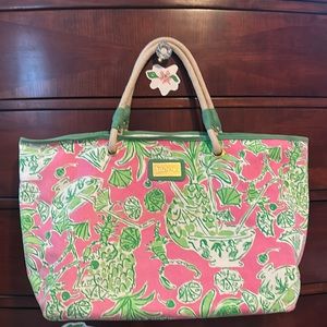 Lilly Pulitzer Scorpion Bowl Print Shoreline Tote